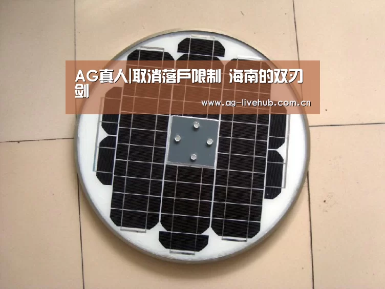 AG真人|取消落户限制 海南的双刃剑(图1) AG体育